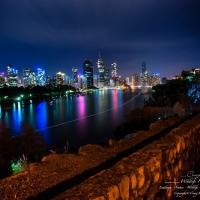 Brisbane River city lights cruise